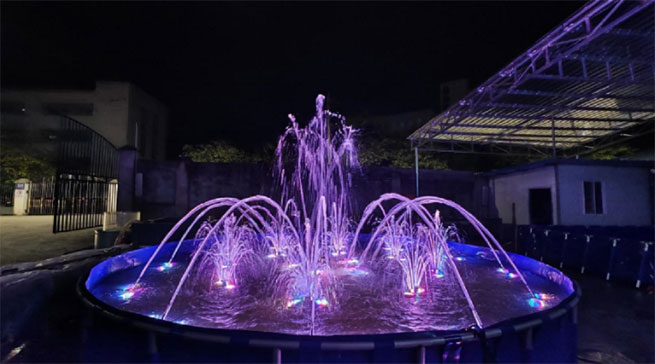 water dancing fountain 