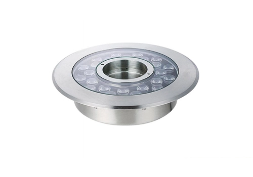 LED Middle Hole Ring Fountain Light Color Changing IP68 Waterproof Underwater Landscape Spotlight