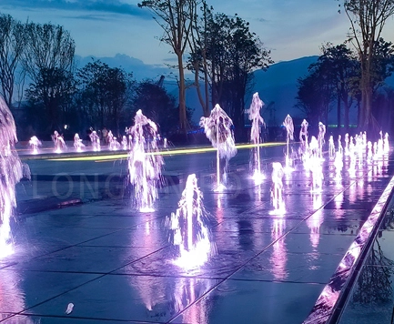 Xichang Jianchuan Museum Fountain