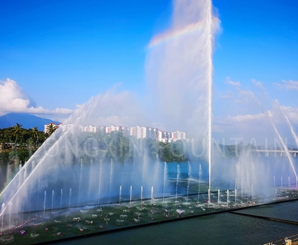 Hainan Changhua River Music Fountain