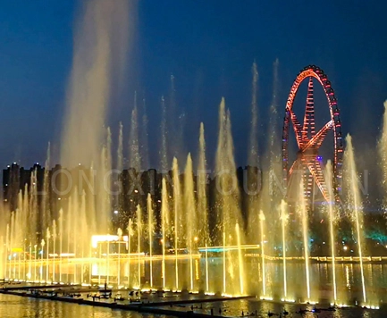 Jintang River Fountain