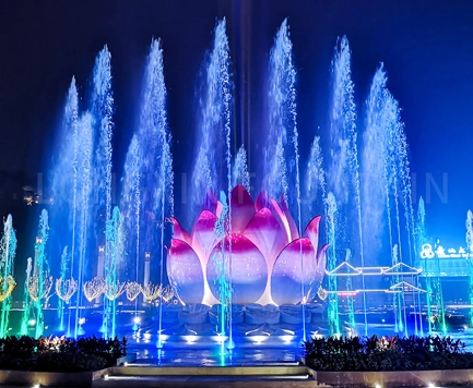 Leshan Giant Buddha Scenic Sculpture Music Fountain