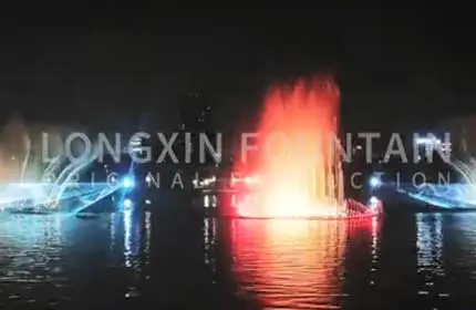 Large Lake Dancing Musical Fountain Show-Longxin Fountain Supply