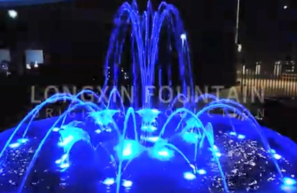 Rotating Flower Fountain Small Fountain--Longxin Fountain Supply