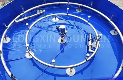 Round Pool Fountain Installation Process--Longxin Fountain Supply