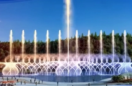 3D Animation Design--Longxin Fountain Production