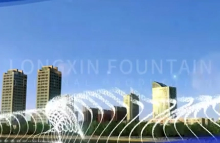 3D Animation Design - - Large-scale Dancing Fountain in The Lake