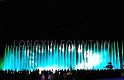 Lianhuashan Forest Park Music Fountain--Longxin Fountain Factory Supply