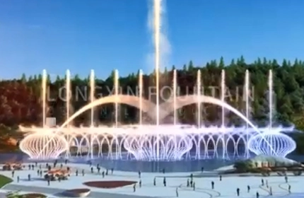 3D Design Animation -- Zunyi Guizhou\\Longxin Fountain Factory Supply