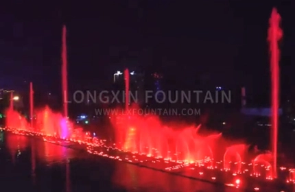 Water Fountain Large Music Fountain--Longxin Musical Fountain Factory Supply