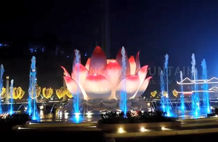 Leshan Giant Buddha Fountain\\Longxin Fountain Factory Supply