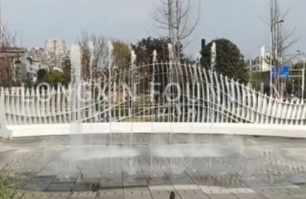 Chengdu Yima River Park Dry Fountain--Longxin Fountain Factory Supply