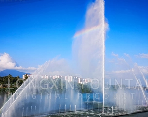 The Production Process of River Floating Fountain