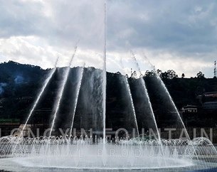 Square Dry Musical Fountain Design and Fountain Construction