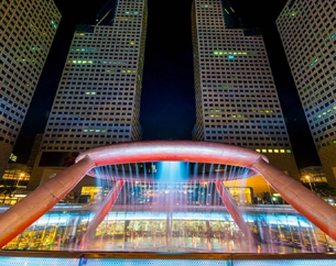 Appreciation of Famous Fountain–Singapore Suntec The Fountain of Wealth