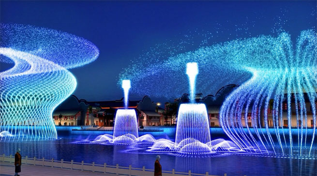 submersible lights for water fountains