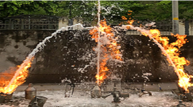 underwater fountain lights