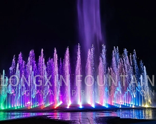 The Square Matrix Dry Fountain