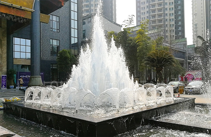 outdoor fountain types