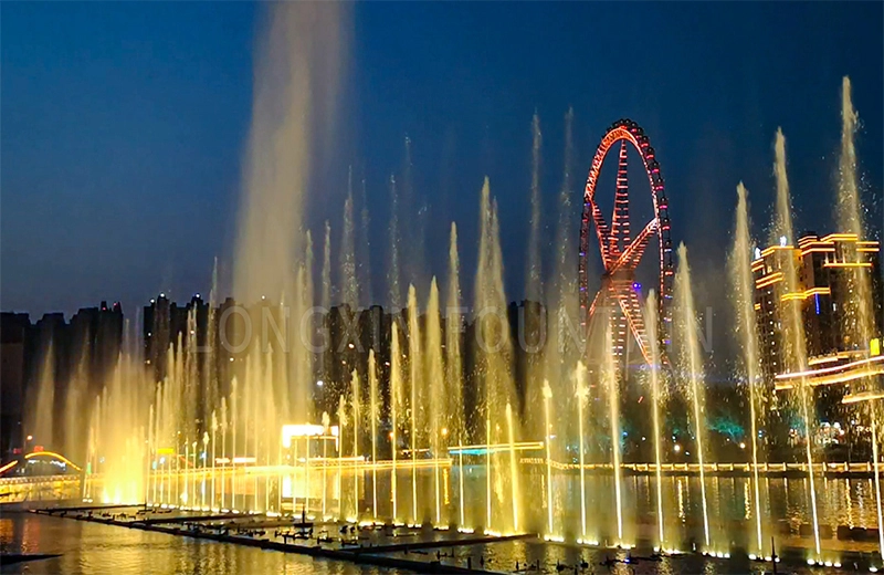 Jintang River Fountain