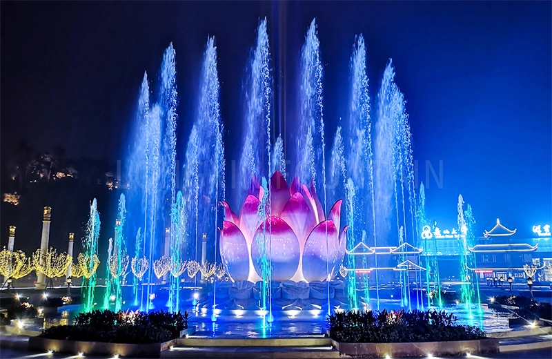 Leshan Giant Buddha Scenic Sculpture Music Fountain