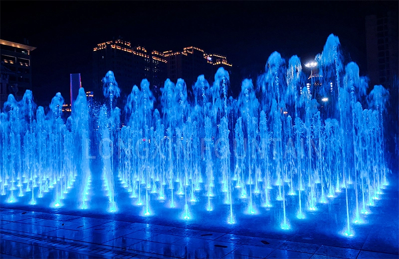 Shanxi Xuanyuan Shengshi Plaza Dry Fountain