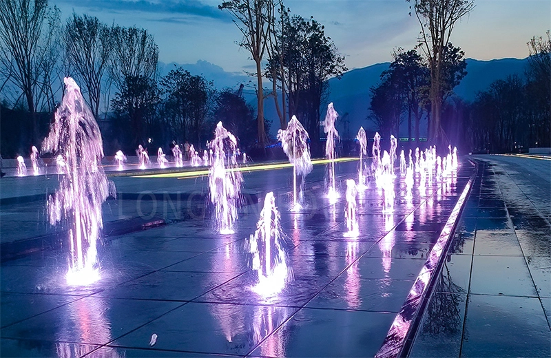 Xichang Jianchuan Museum Fountain