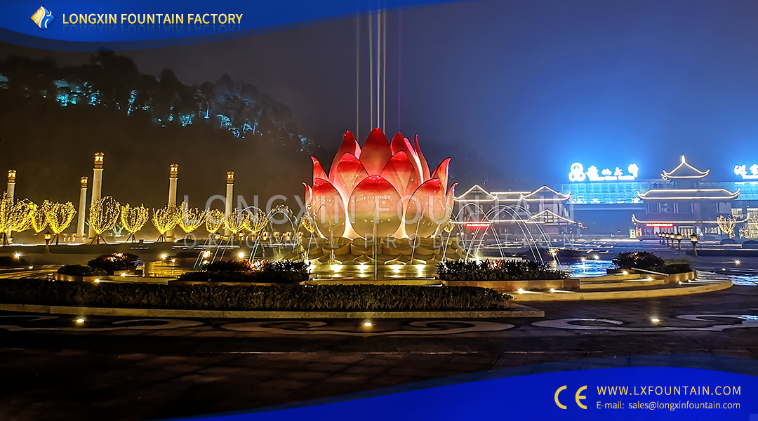 Leshan Giant Buddha Scenic Sculpture Music Fountain