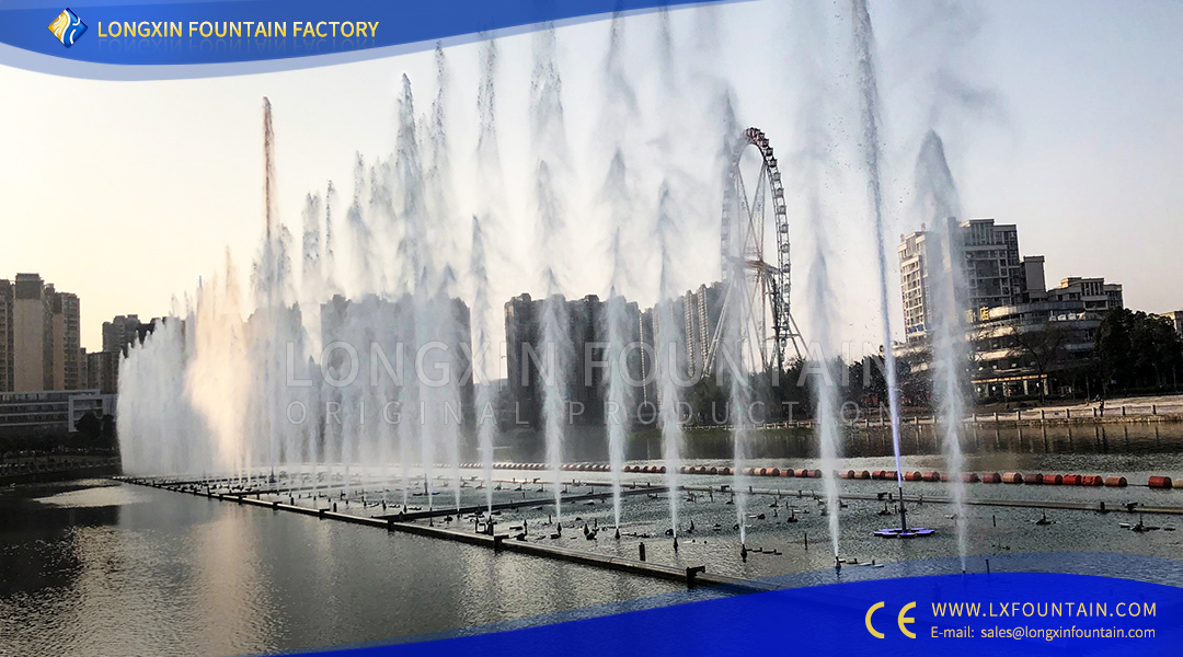 Jintang River Fountain