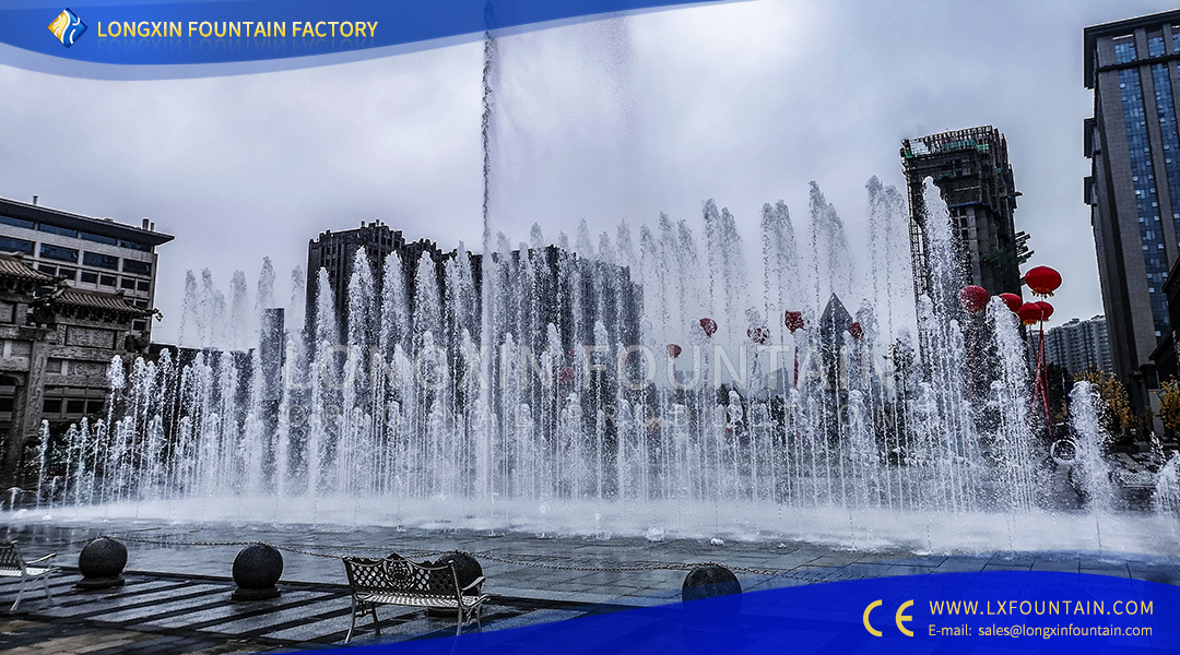 Shanxi Xuanyuan Shengshi Plaza Dry Fountain