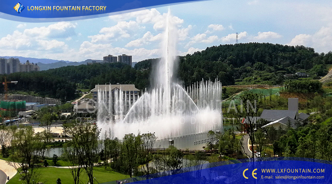 Lianhuashan Forest Park Music Fountain