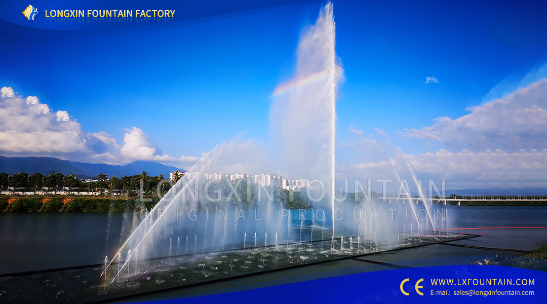 Hainan Changhua River Music Fountain