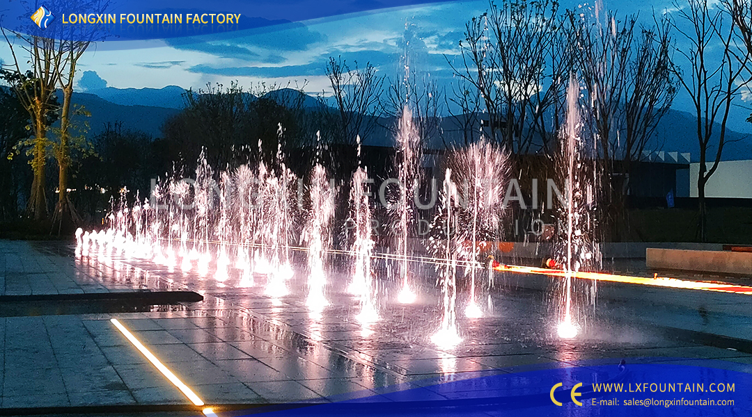 Xichang Jianchuan Museum Fountain