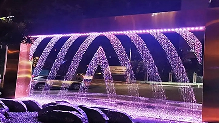 Digital Water Curtain